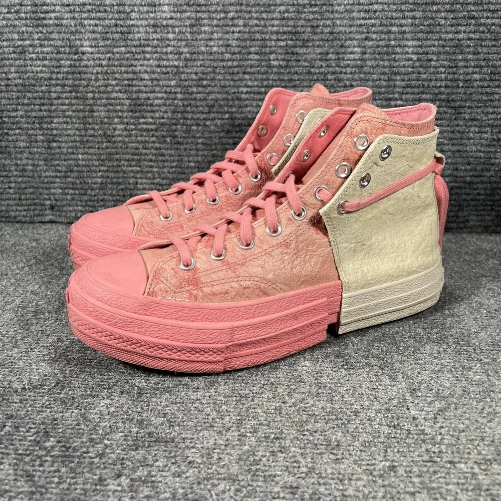 Converse Chuck Taylor Feng Chen Wang Shoes Mens Size 10.5‎ Pink Leather High Top